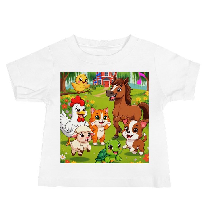 Cute Farm Animals Toddler T-shirt product image (2)