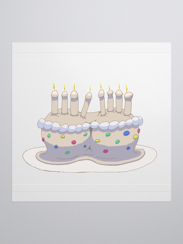 Birthday Cake STICKERS! product image (3)