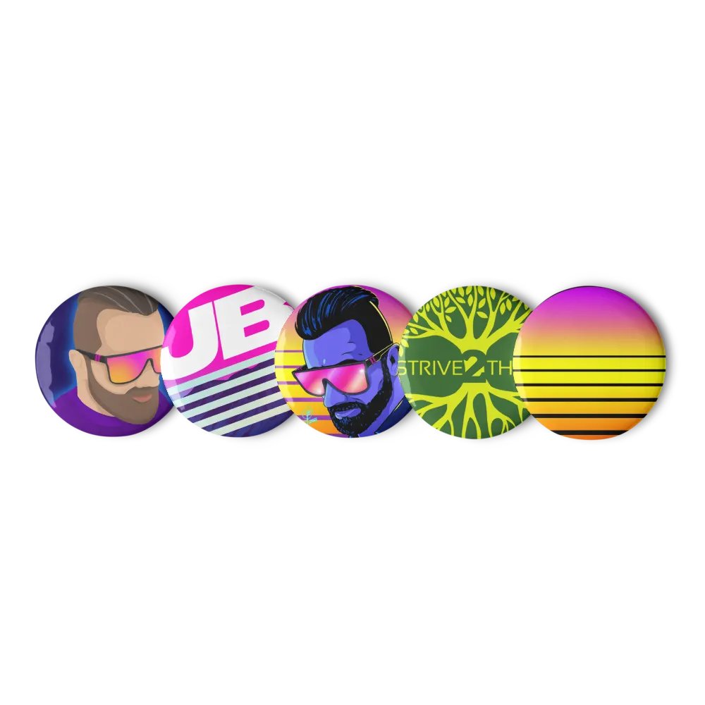 The Joseph Burke Arts Pin 5 Pin Pack product image (5)