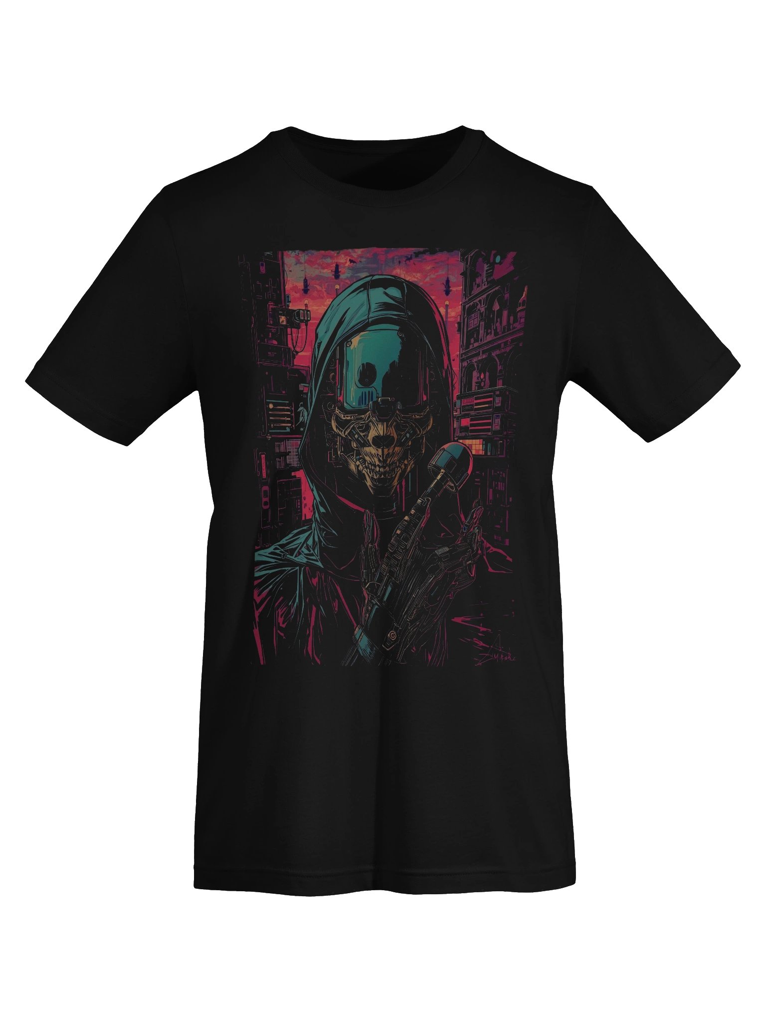 Techno Future Ghost Lightweight T-Shirt product image (4)
