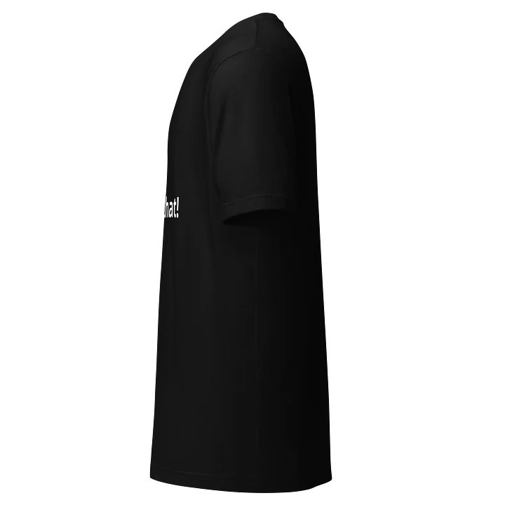 Yes, I'll eat that! Black TShirt product image (2)