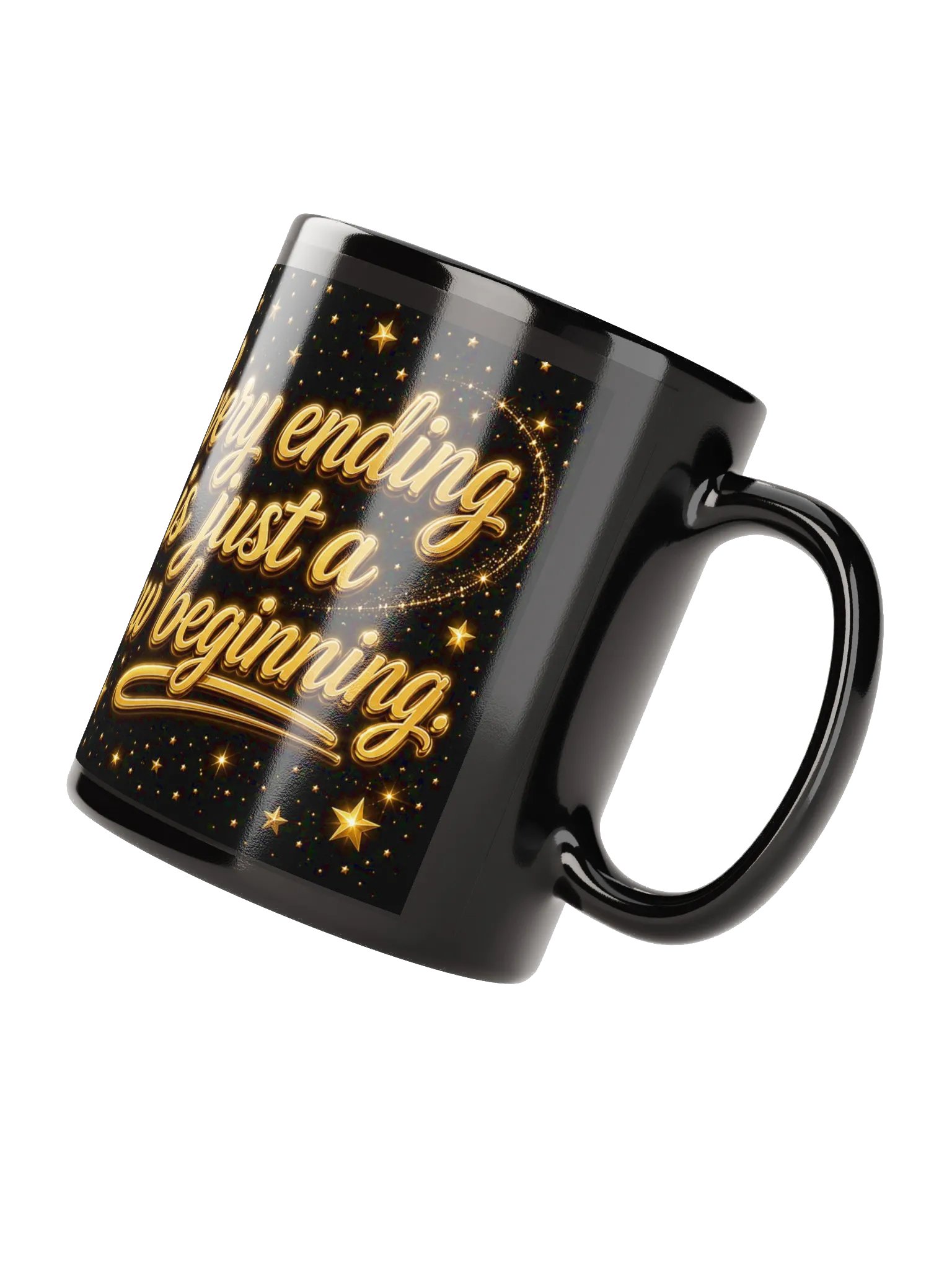 Closed Every Chapter — Black Glossy Graduation Mug product image (4)