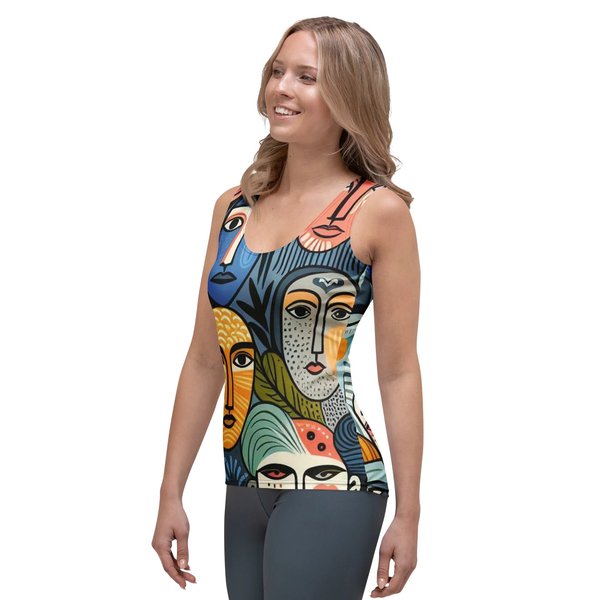 Faces Tank Top product image (3)