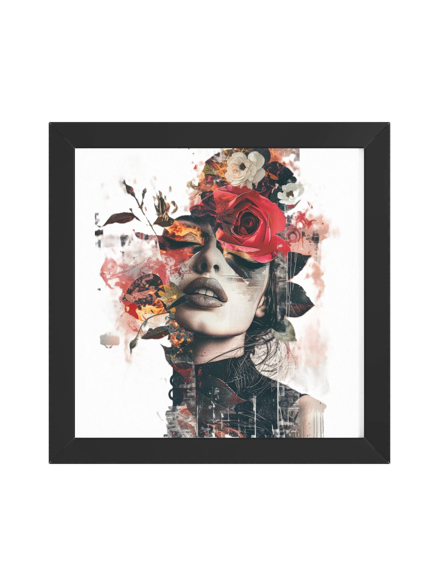 Floral Chaos Framed Poster product image (1)