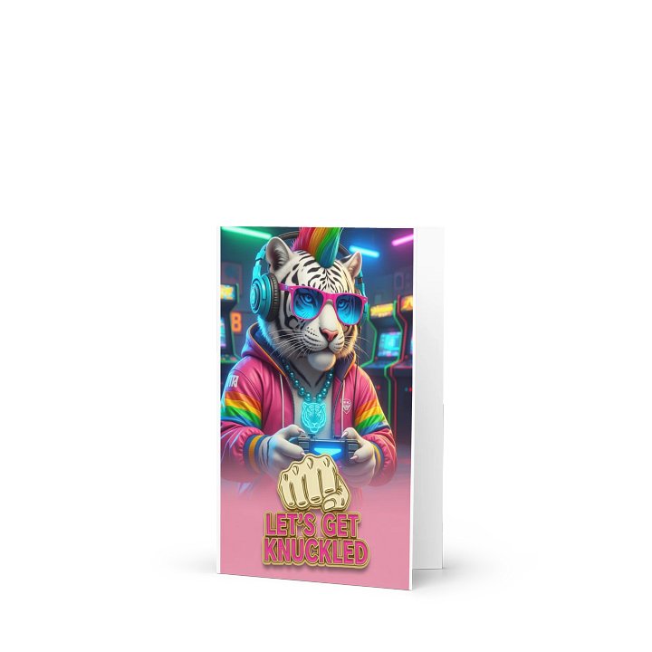 Let's Get Knuckled Greeting Card product image (1)