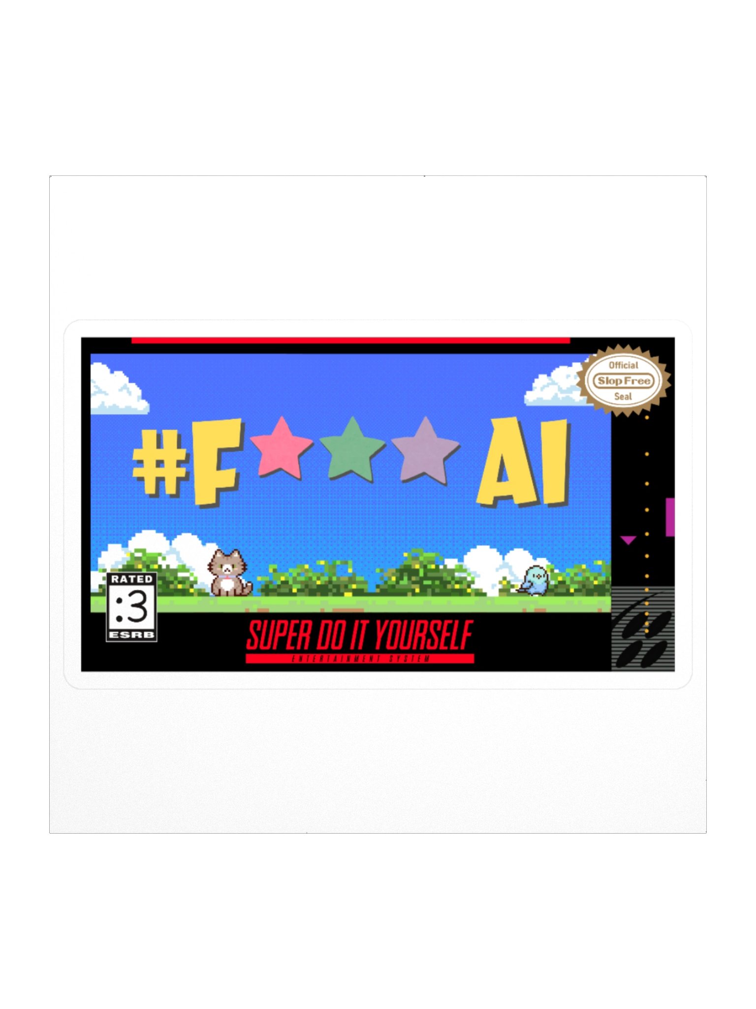 #F*** AI Stickers product image (1)