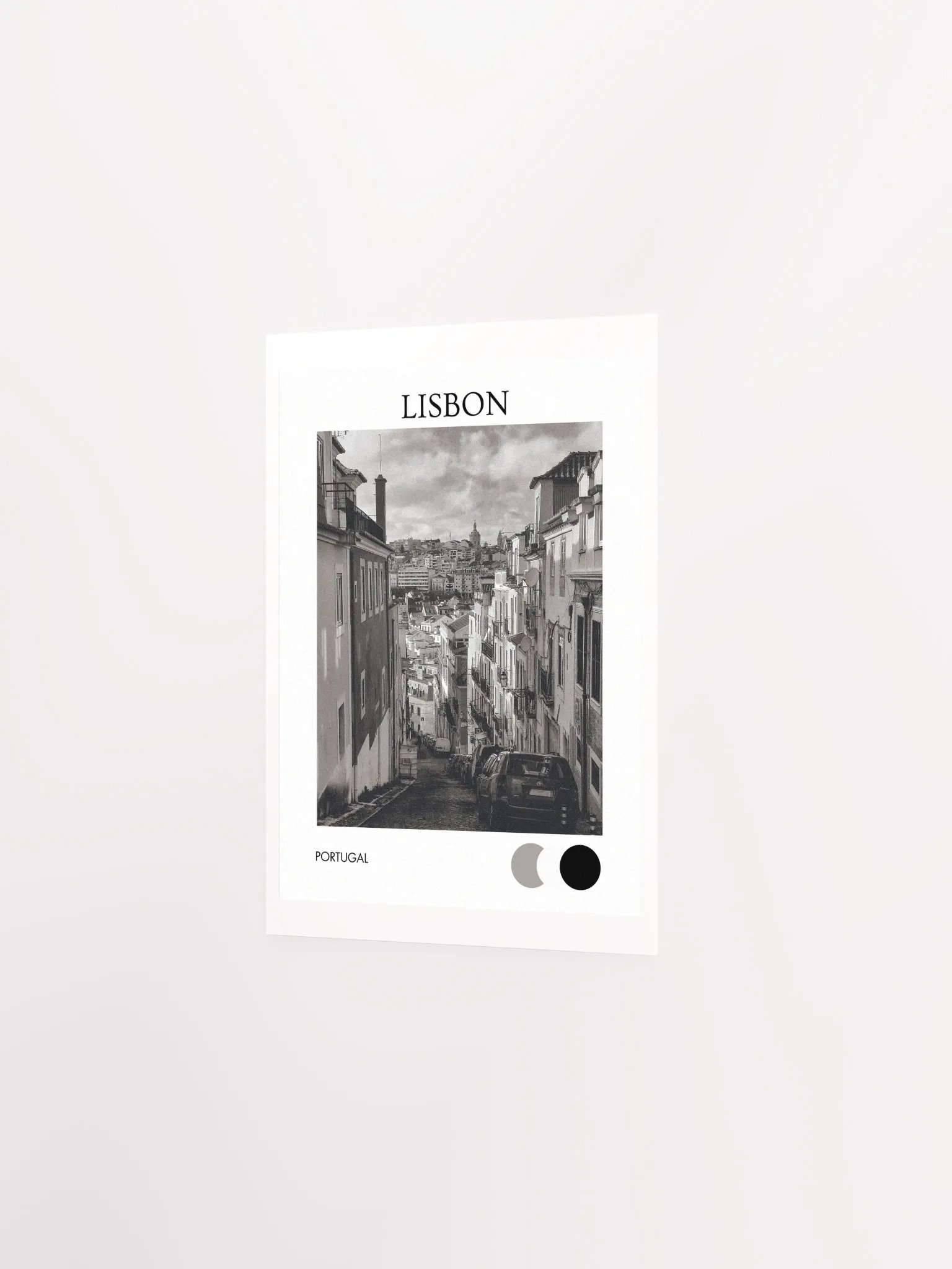 Streets of Lisbon I - Black & White product image (2)