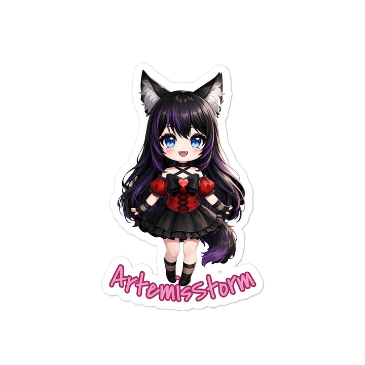 Chibi Artemis Vinyl Decals product image (2)