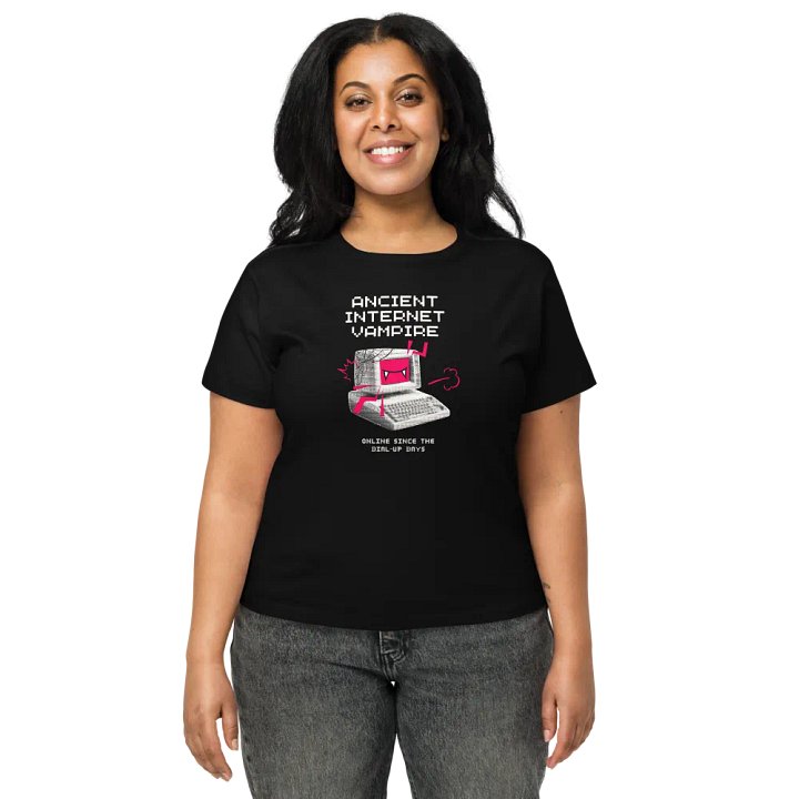 Ancient Internet Vampire Ladies' Tee product image (1)