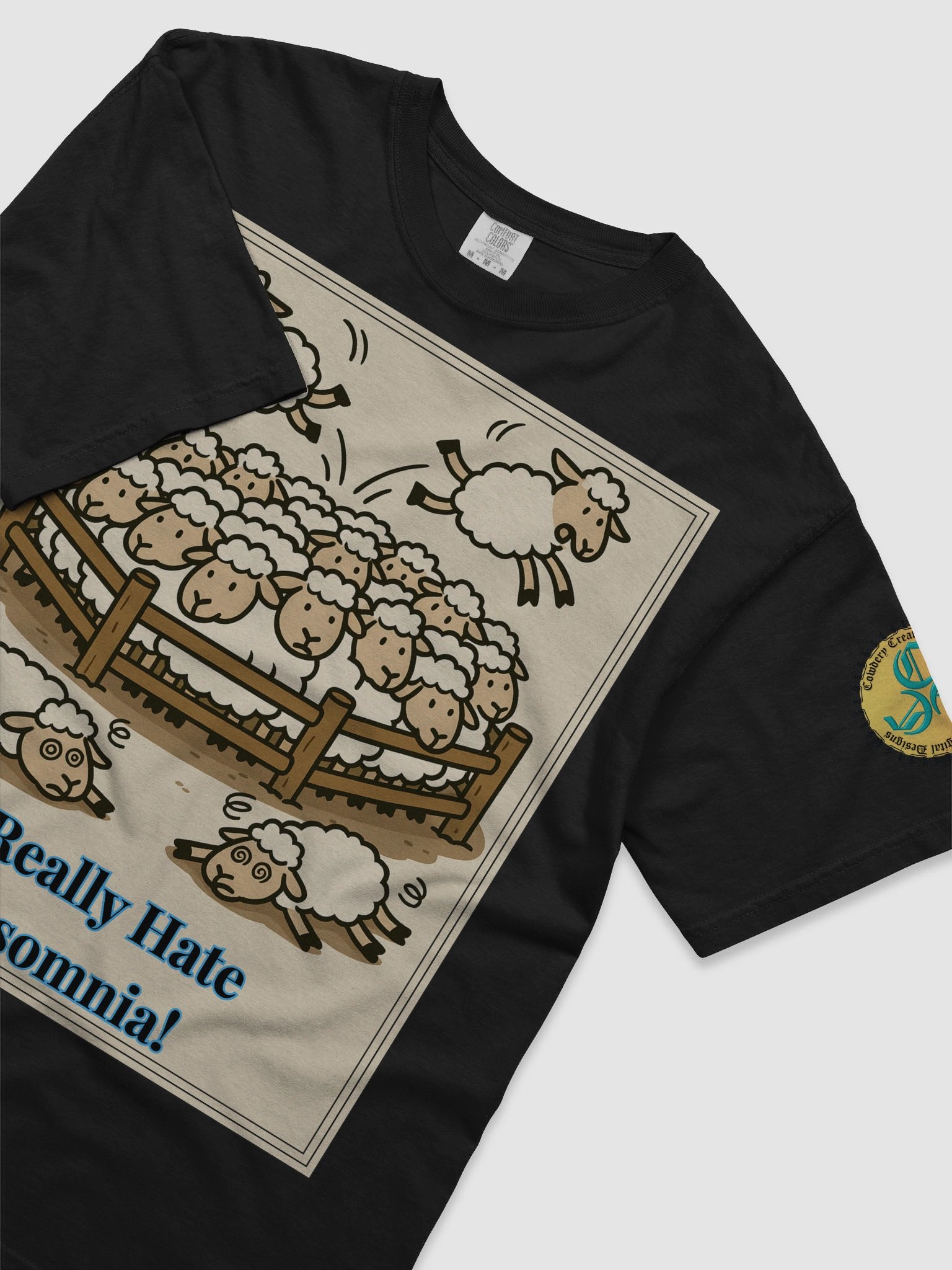 I Really Hate Insomnia (Both) Comfort Colors Garment-Dyed Heavyweight T-Shirt Colors (1) product image (49)