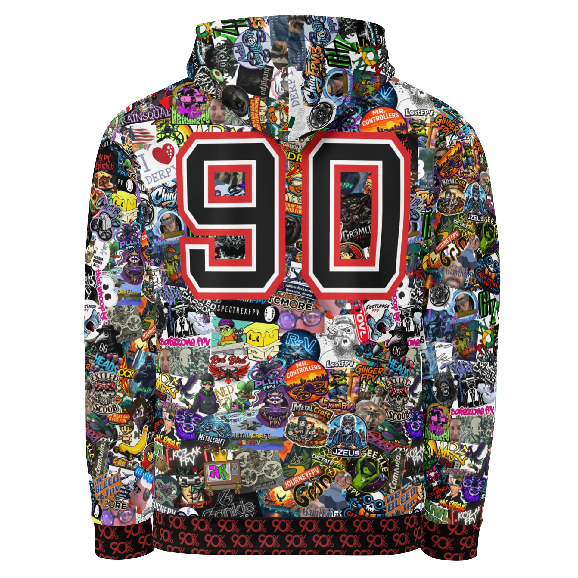 2026 Sticker Bomb Hoodie product image (3)