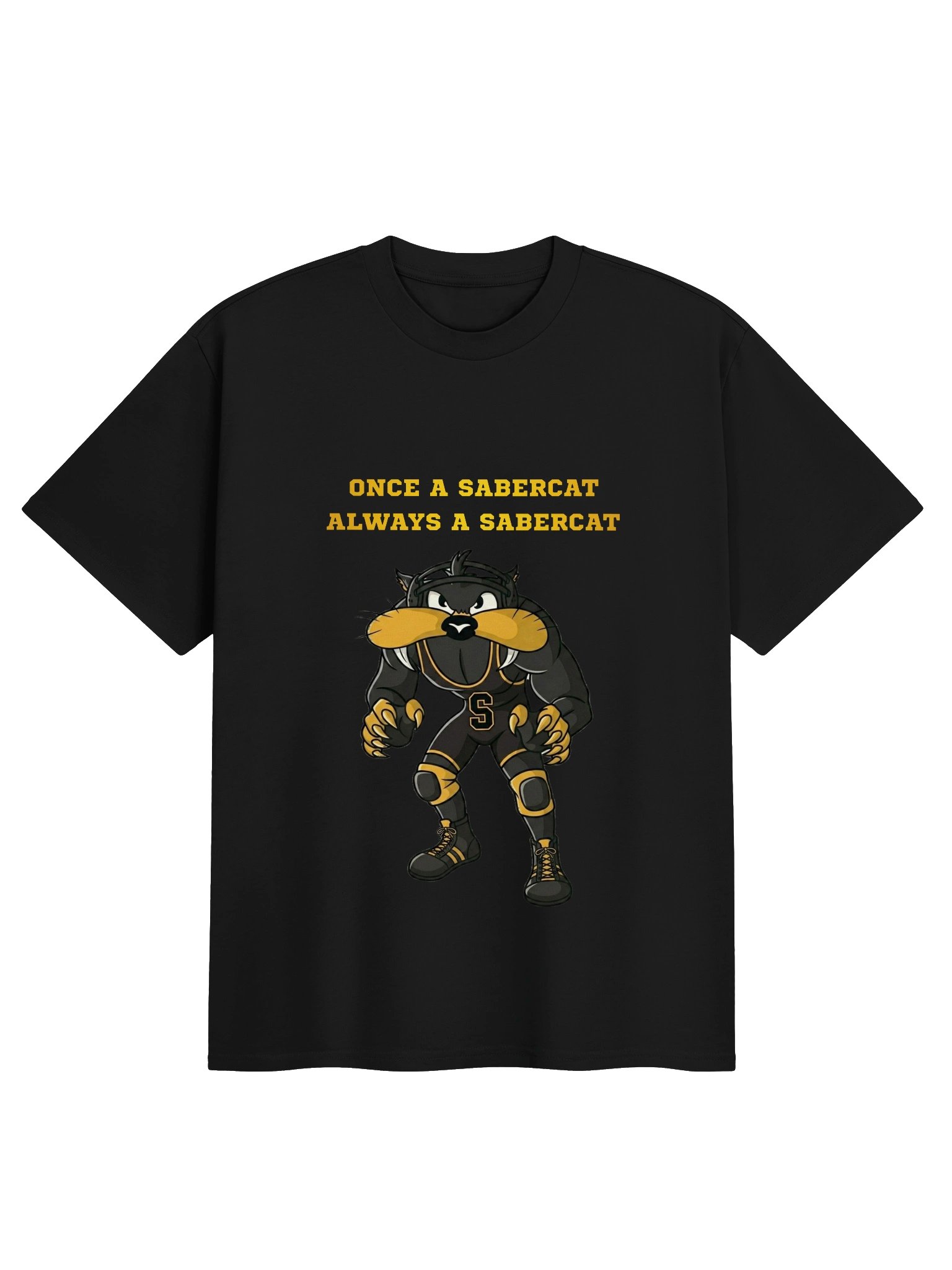 Once a Sabercat Heavy Tee product image (2)