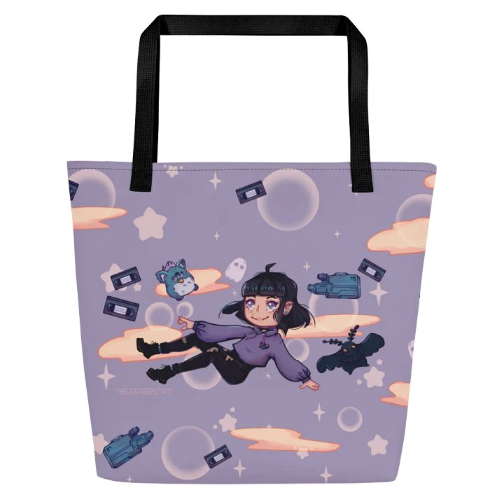 Static Dreams Large Tote Bag product image (1)