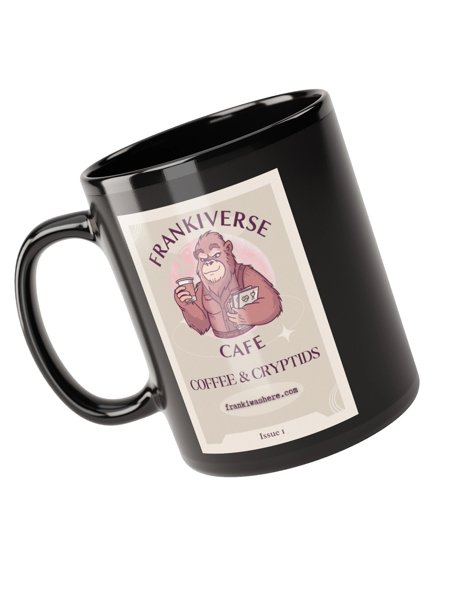 Coffee & Cryptids Mug | FrankiVerse Cafe Merch product image (5)