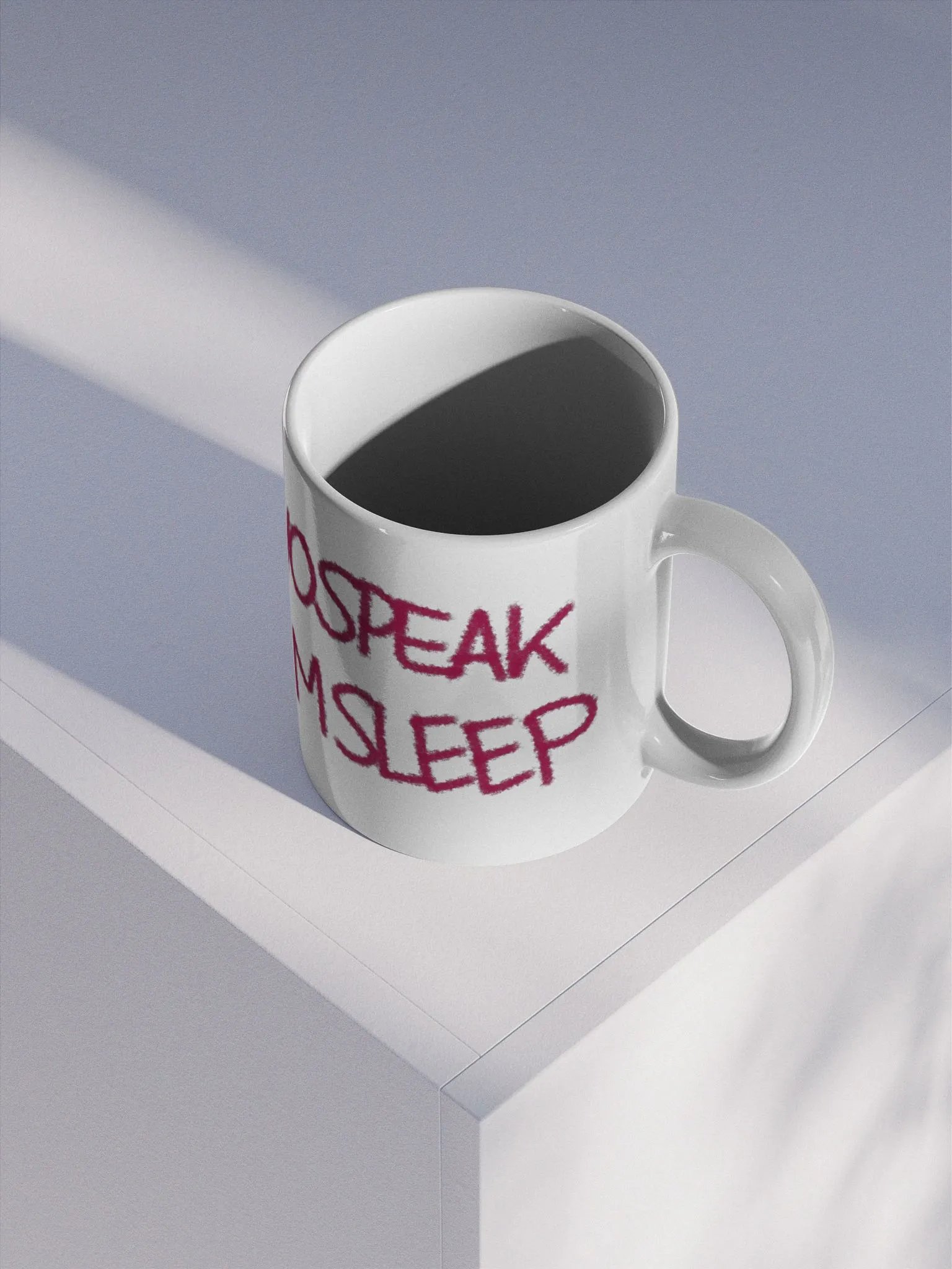 no speak am sleep Mug product image (3)