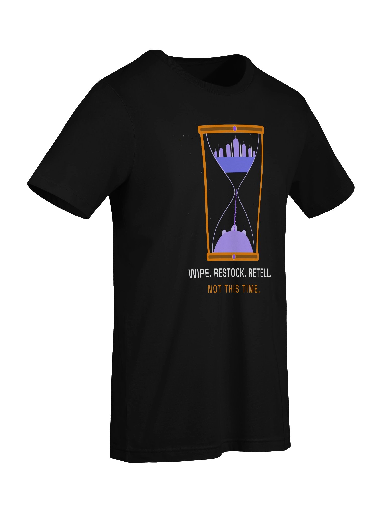 Wipe. Restock. Retell. Not This Time. Tee product image (7)