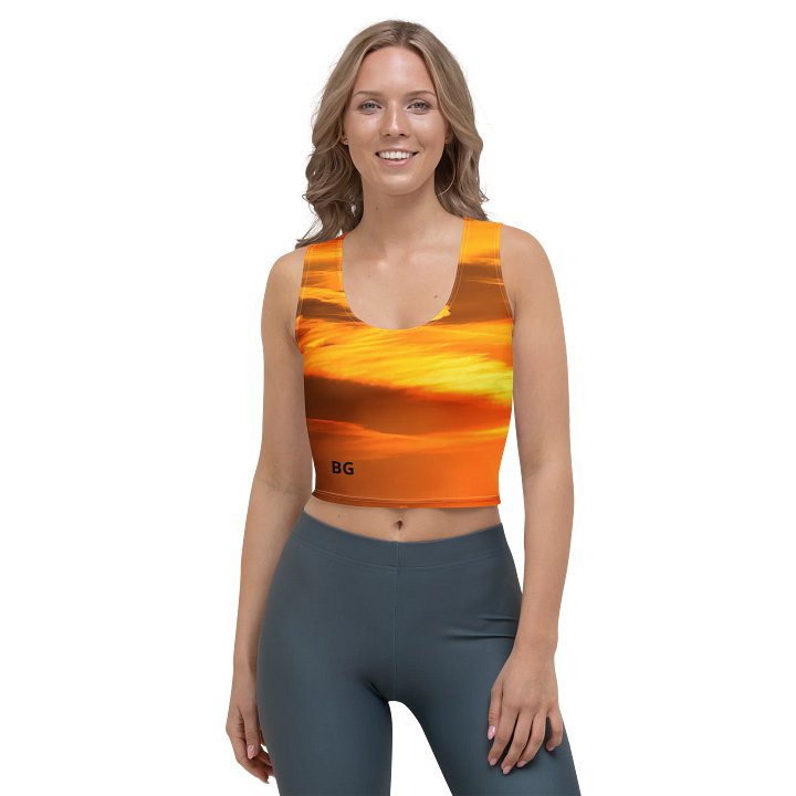 'Moods III' All-Over Crop Top product image (1)