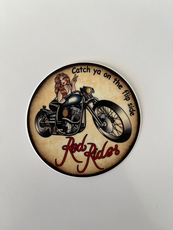 Red Rider Logo 3 Inch Vinyl Sticker product image (2)