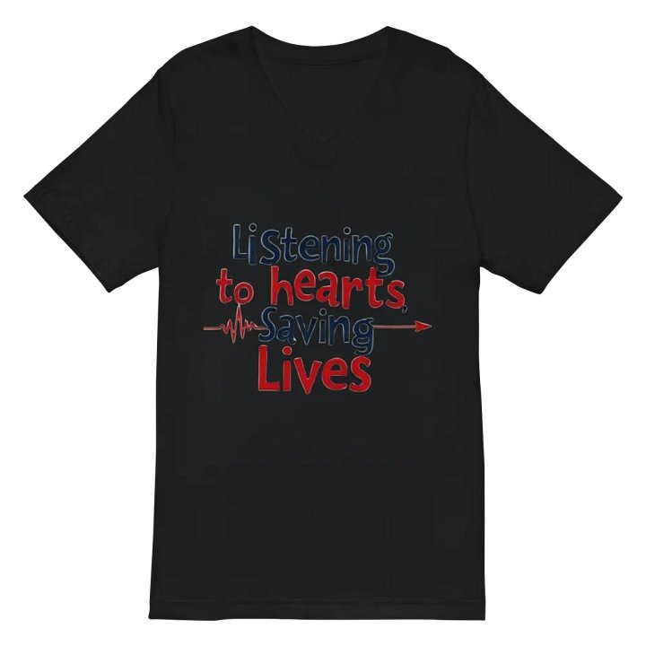 Heartbeat Savior V-Neck Tee product image (3)