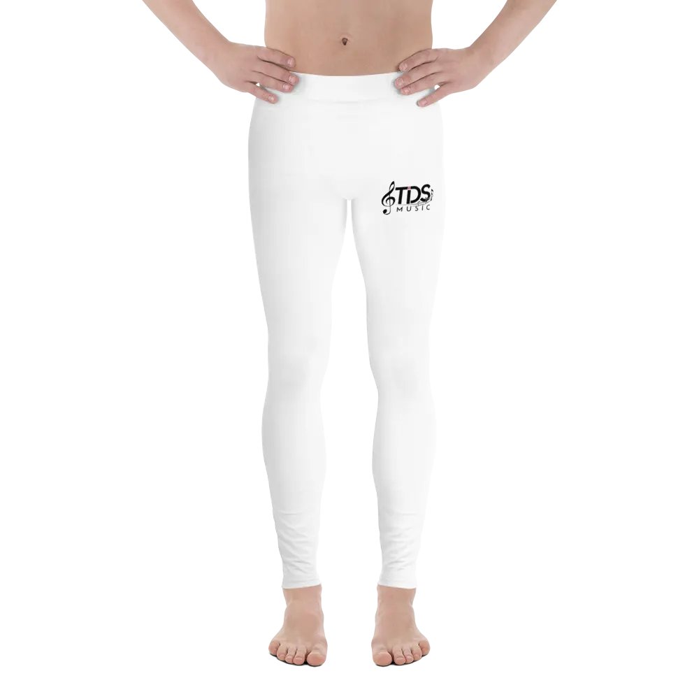 Men's Performance Slim Fit White Leggings - TDS Music Exclusive product image (5)