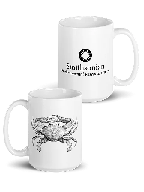 Smithsonian Environmental Research Center Crab Mug (White) product image (1)