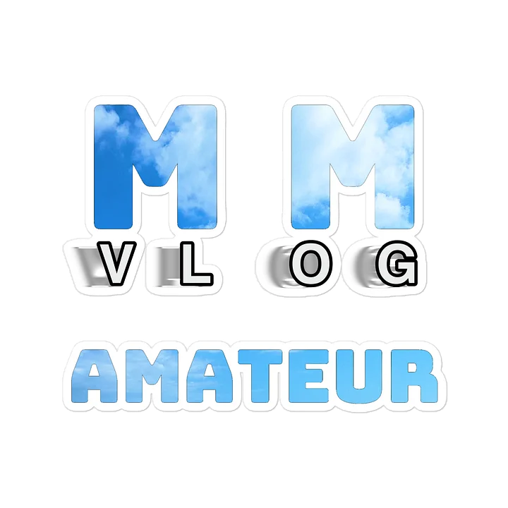 MMAV sticker Die-Cut: Authentic Logo product image (2)