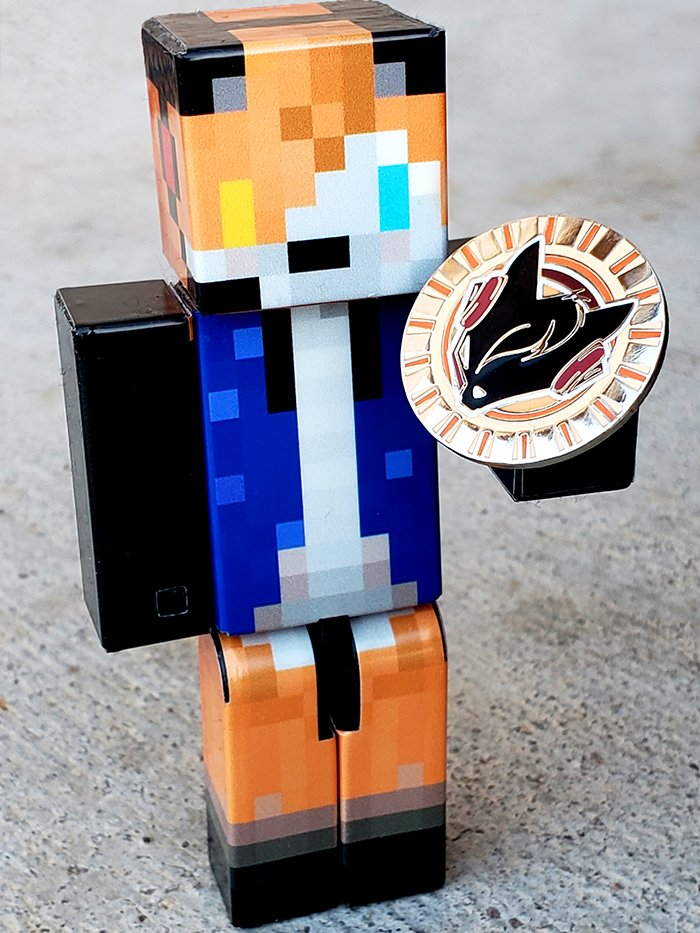 The Game Fox Logo Pin product image (2)