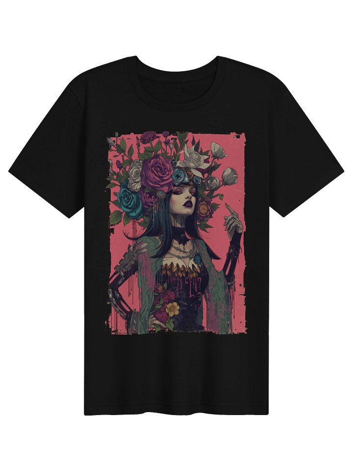Cyber Rose Headdress Supersoft Tee product image (1)