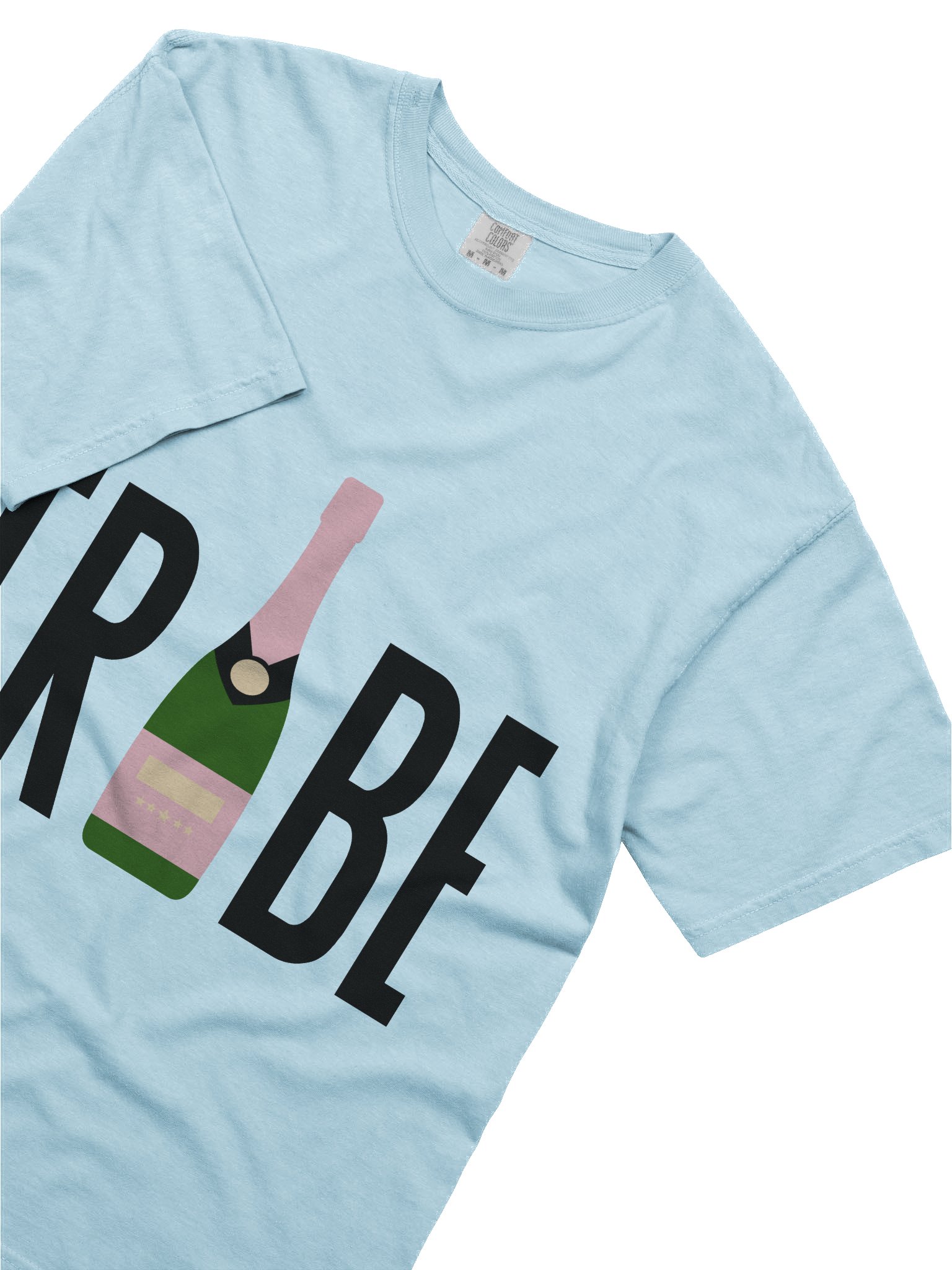 👯🍾 TRIBE Champagne Bottle Shirt | Bridal Party Tee, Bachelorette Matching Outfit, Bride Squad Graphic T-Shirt product image (19)