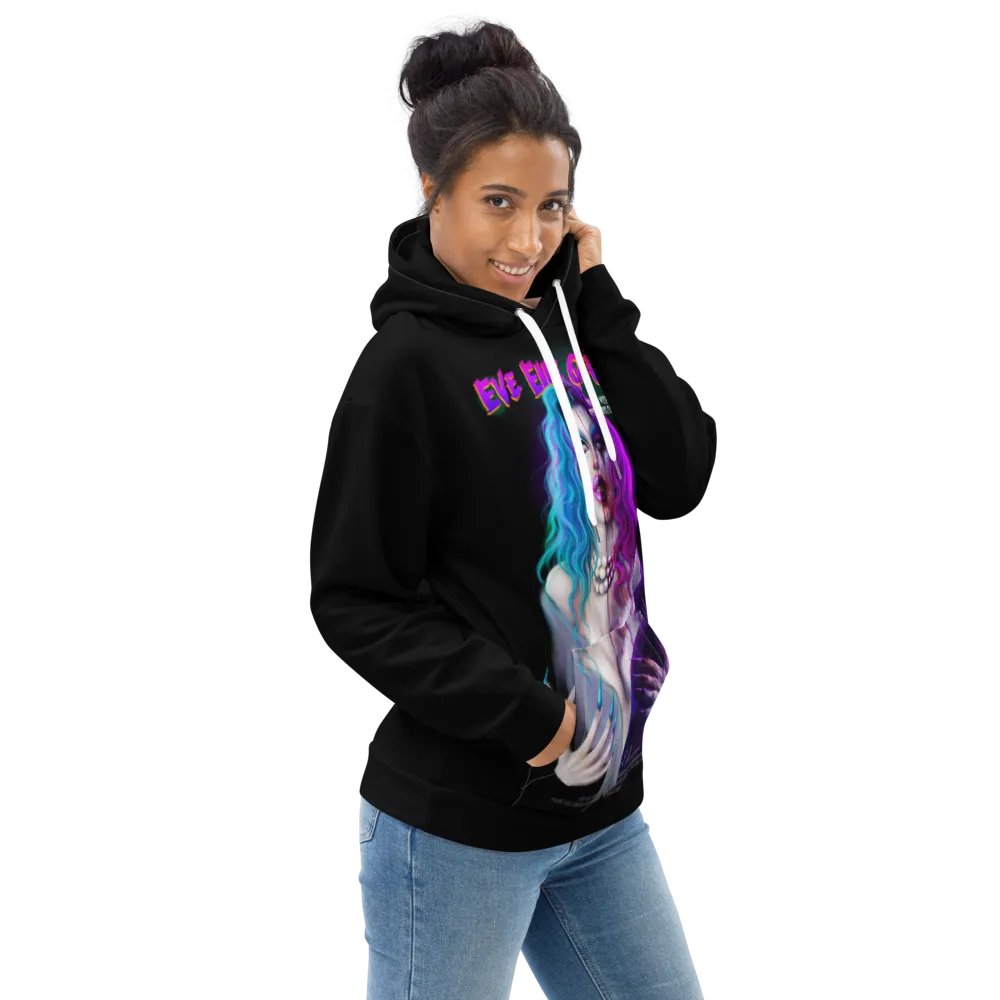 Eve Elle Movie Poster All Over Hoodie - Black product image (2)