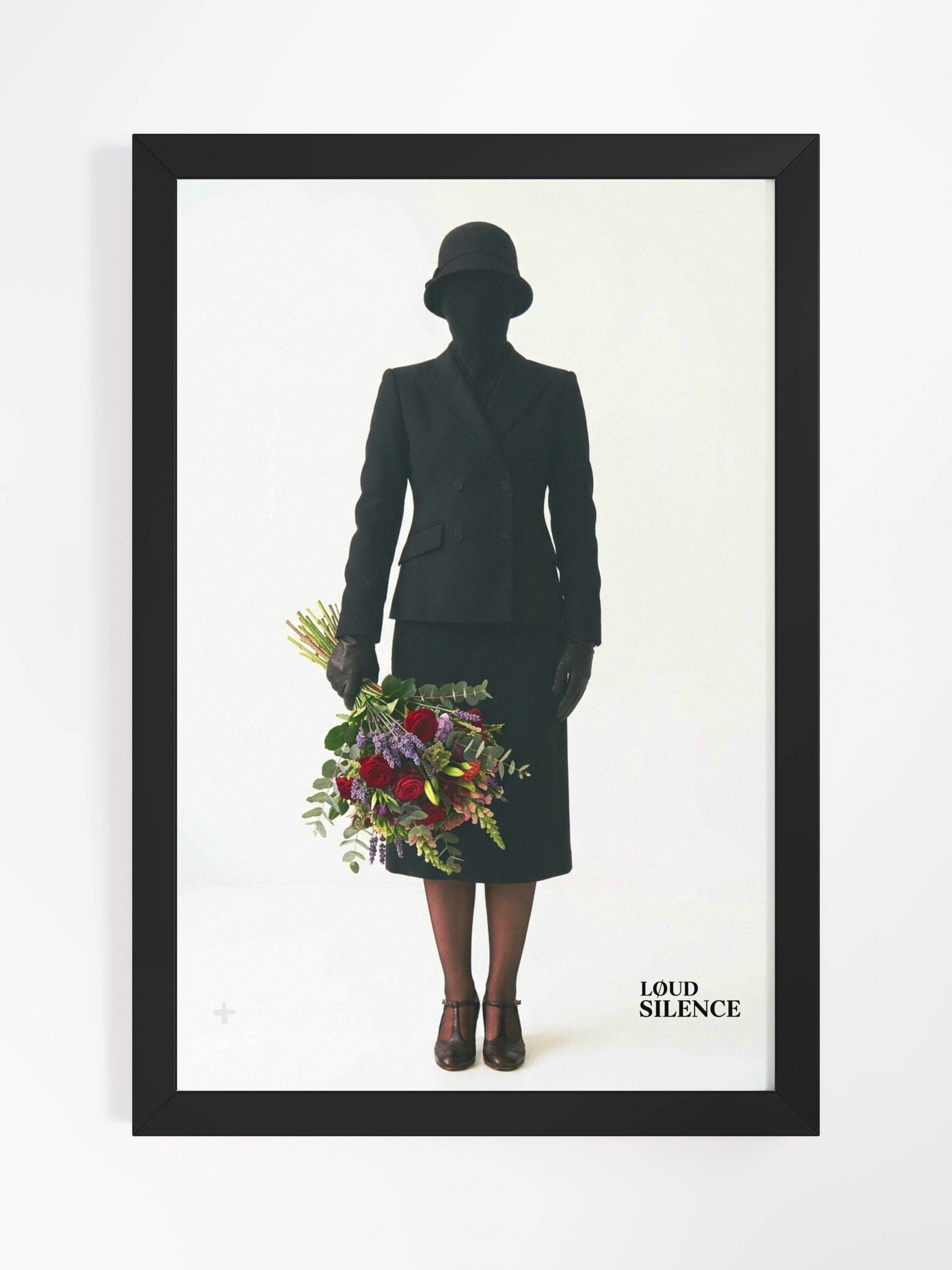LØUD SILENCE HERS - COLOURED CONDOLENCE FRAME product image (1)