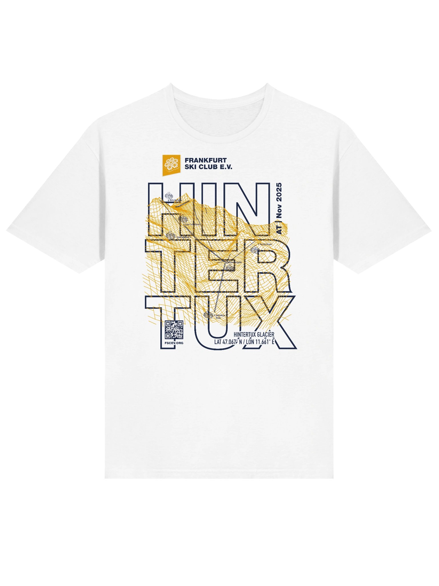 Hintertux Resort white (front only print) product image (3)