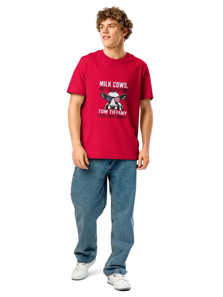 Milk Cows Not Taxpayers Tom Tiffany For Governor Shirt product image (146)