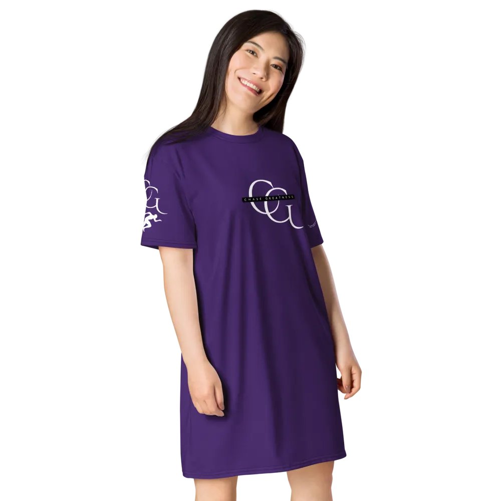 CG Purple T- Shirt Dress product image (4)