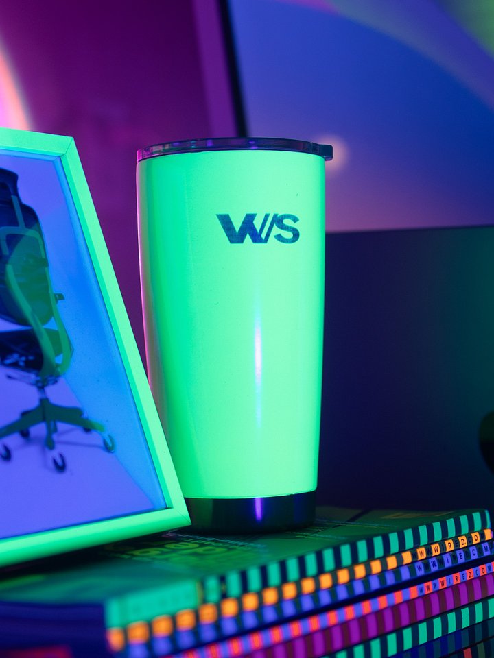 Neon Yellow Tumbler product image (1)