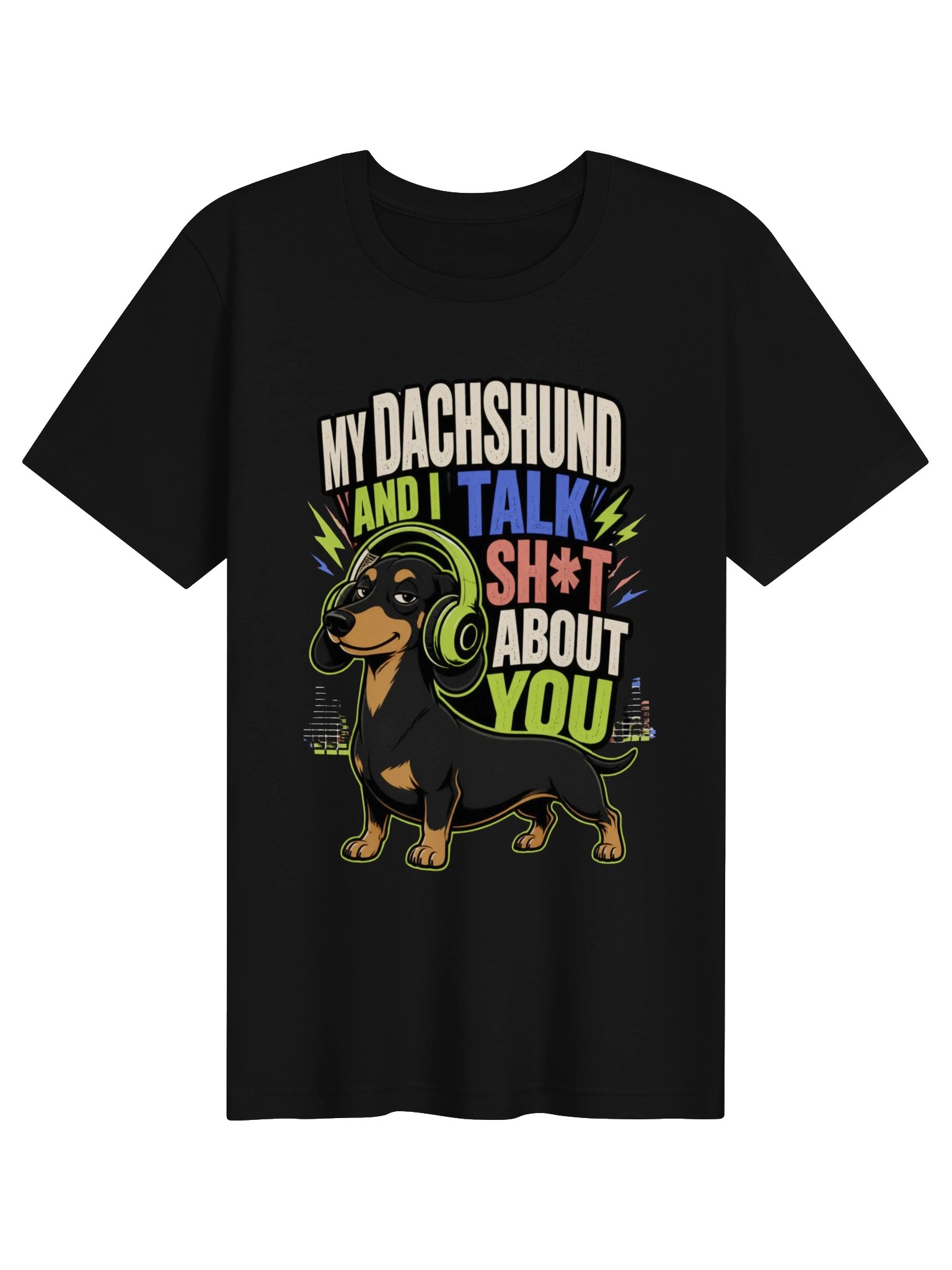 Funny Dachshund Talk Shirt product image (2)