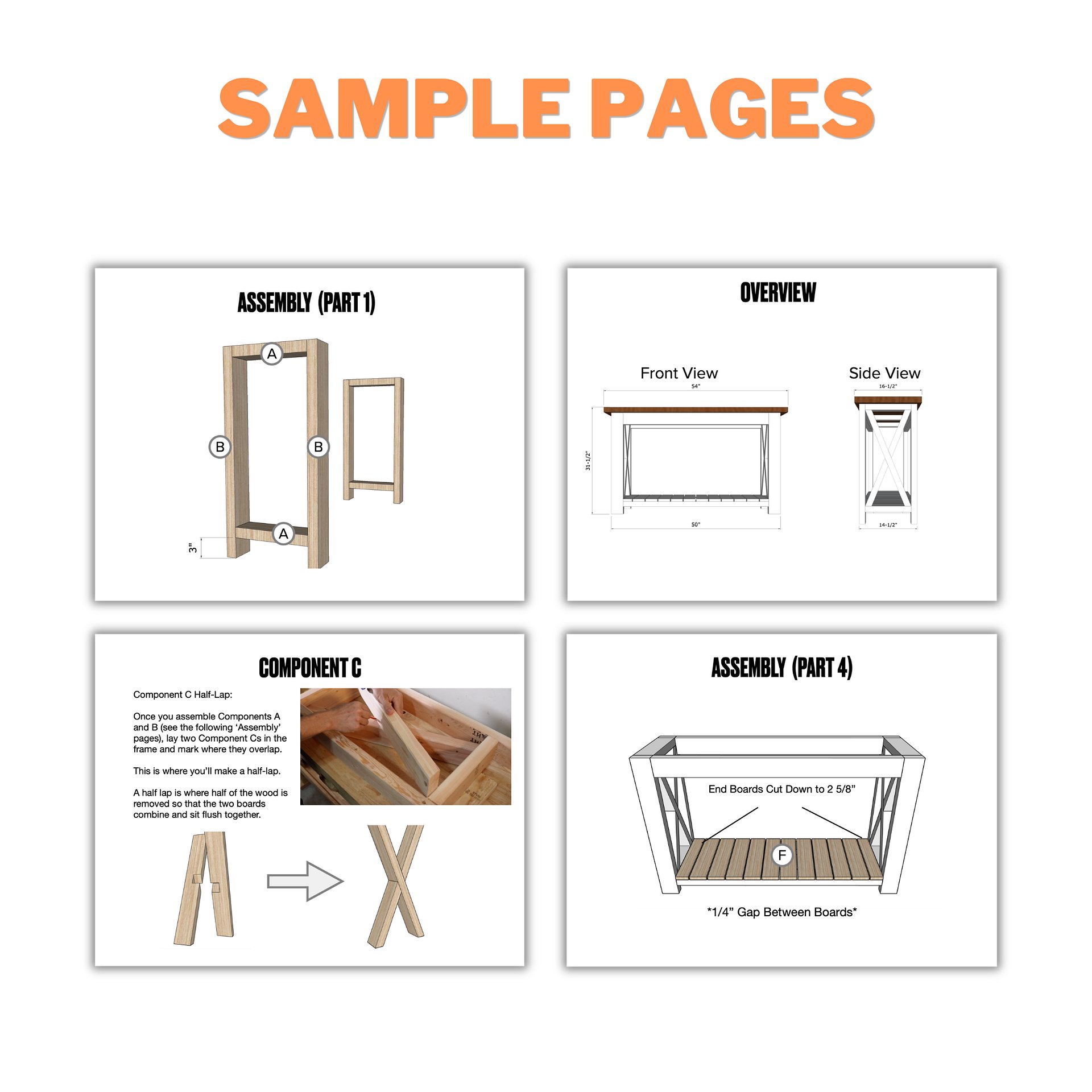 Console Table Plans (PDF) product image (5)