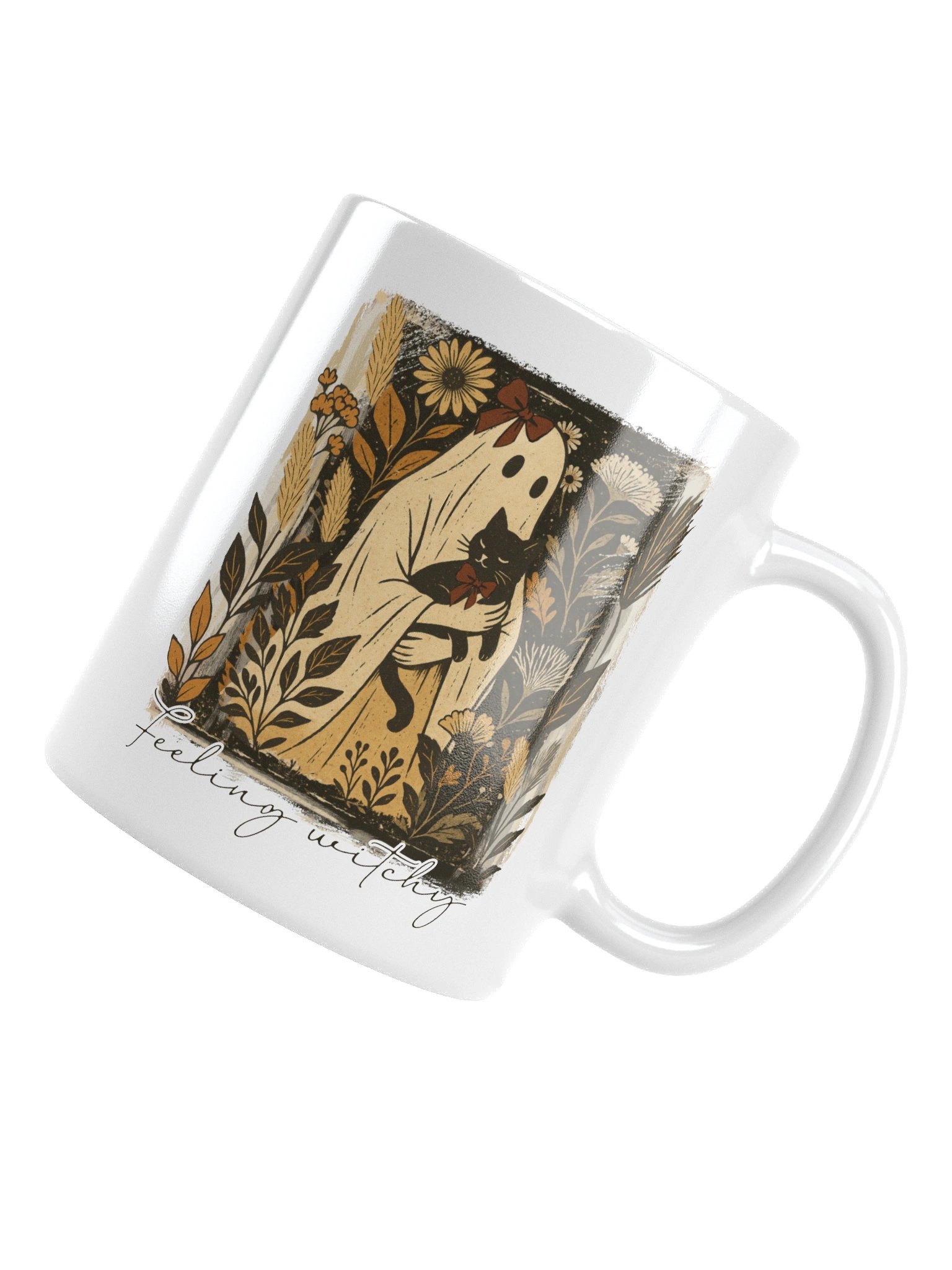 Ghostly Feeling Witchy Glossy Mug product image (6)