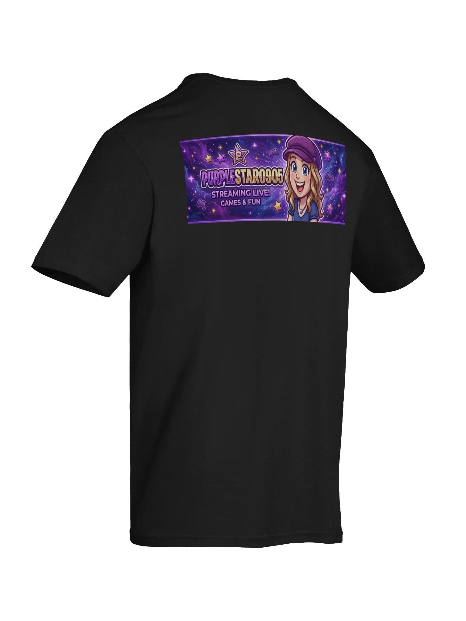 Star & Moon Gaming Logo Tee product image (8)