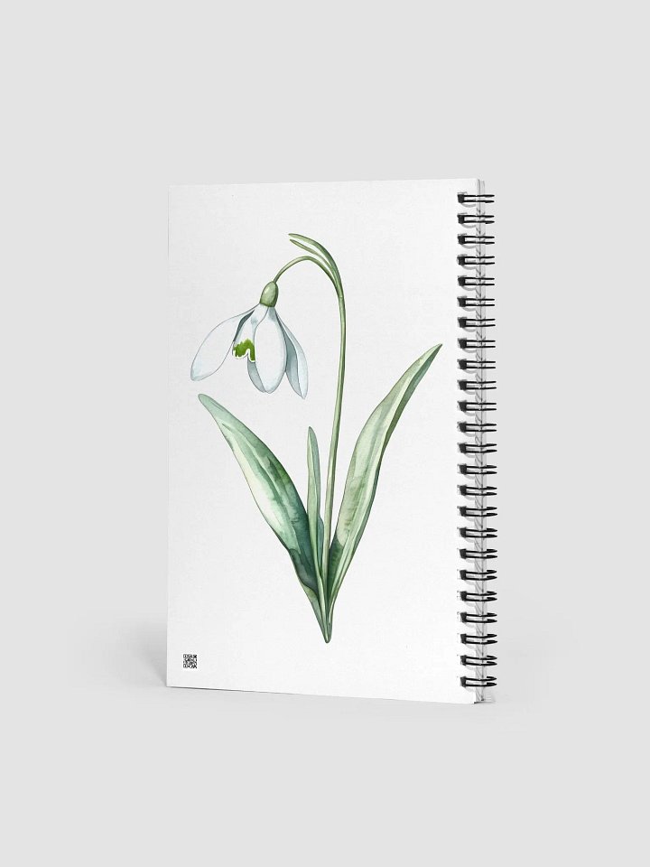 Snowdrop Notebook product image (2)