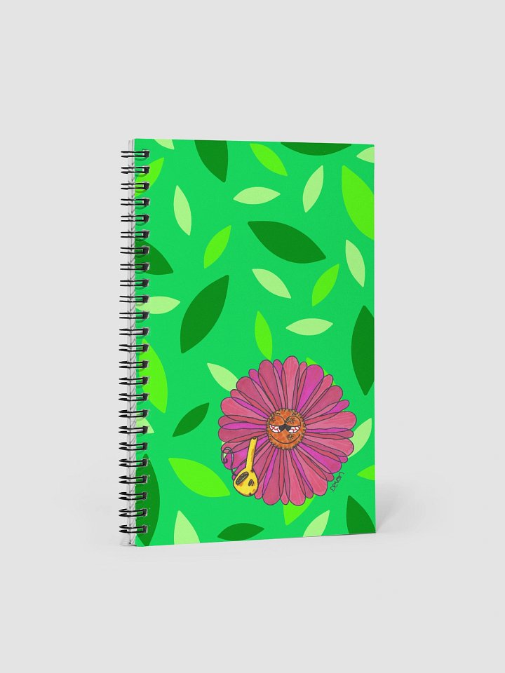 Pink Stoner Flower Notebook product image (1)