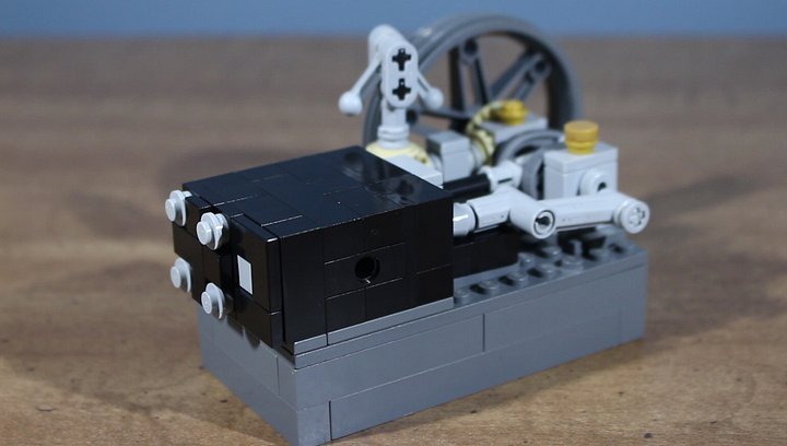 World's Smallest Double-Action Steam Engine MOC product image (1)