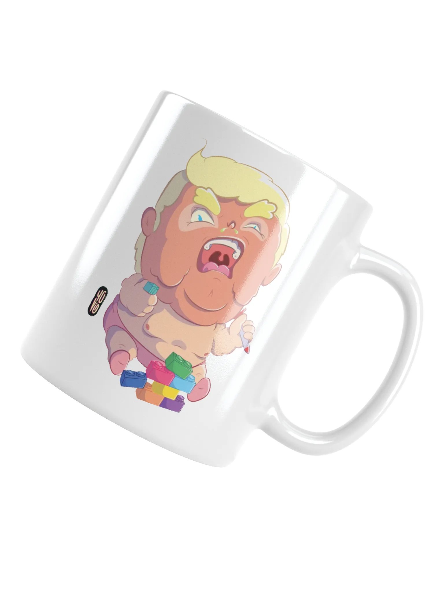 Zanahoria Baby - Mug (Right Handed) product image (4)