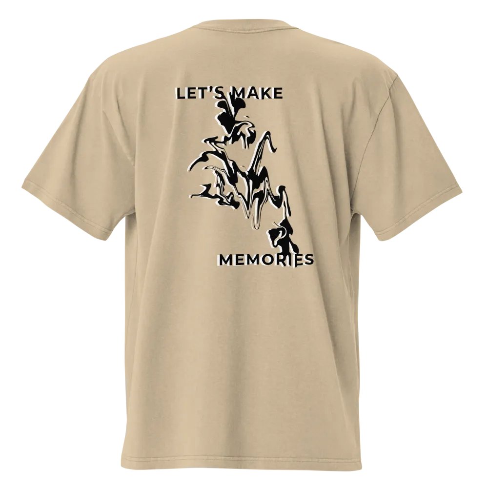 Let's Make Memories Oversized Premium Tee V2 product image (12)