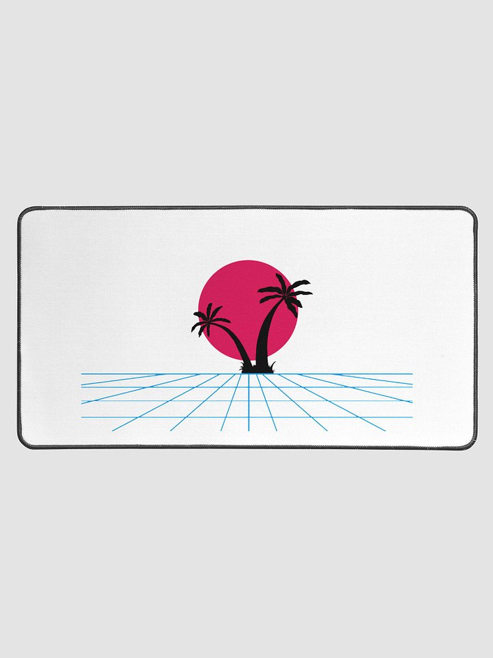 Retro-Futuristic Desk Mat 15.5" x 31.5" product image (1)