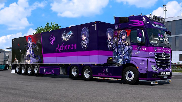 [ETS2] Acheron - Honkai: Star Rail [Combo Skin] product image (1)