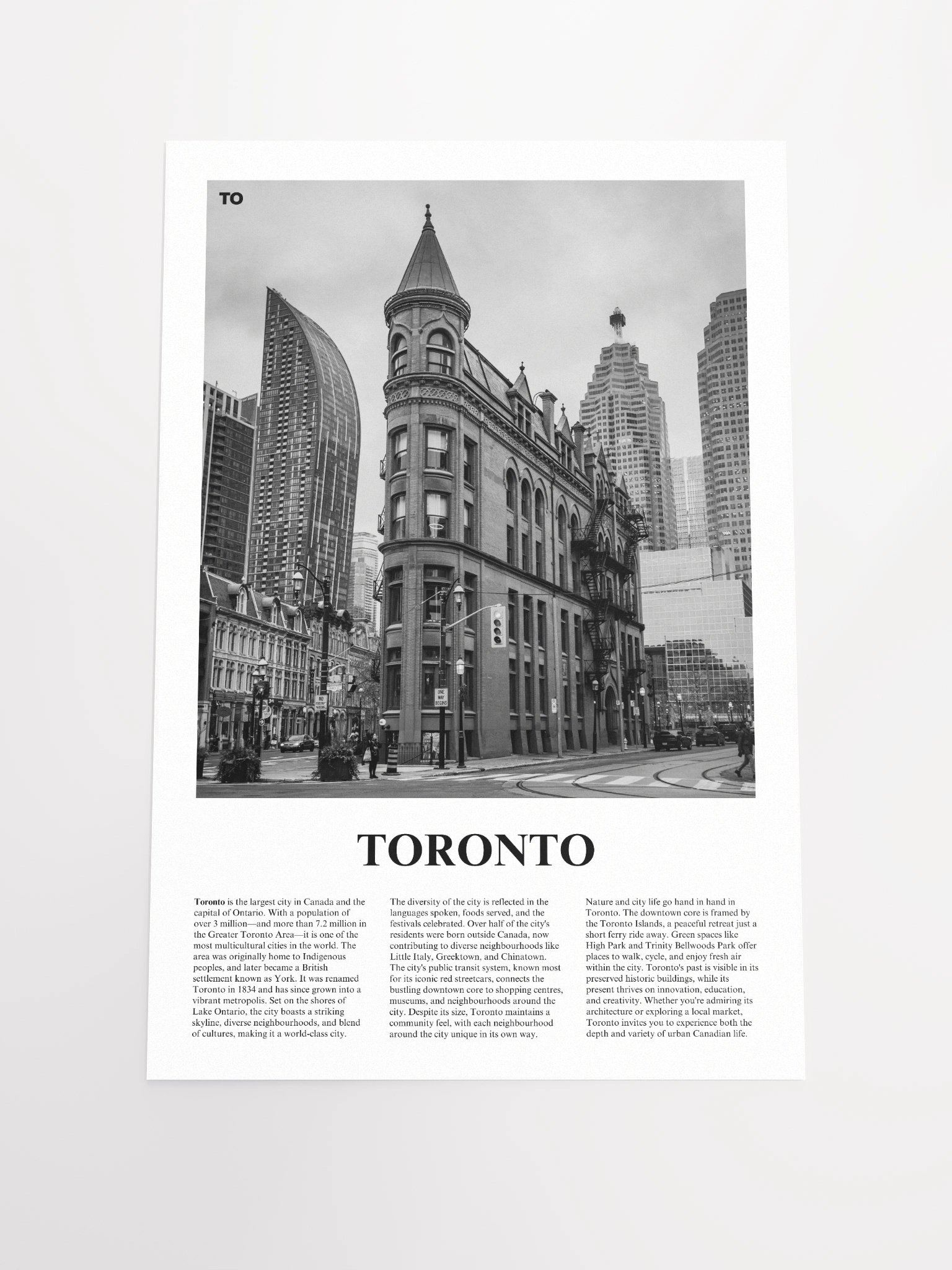 Toronto 05 Newspaper Poster product image (9)