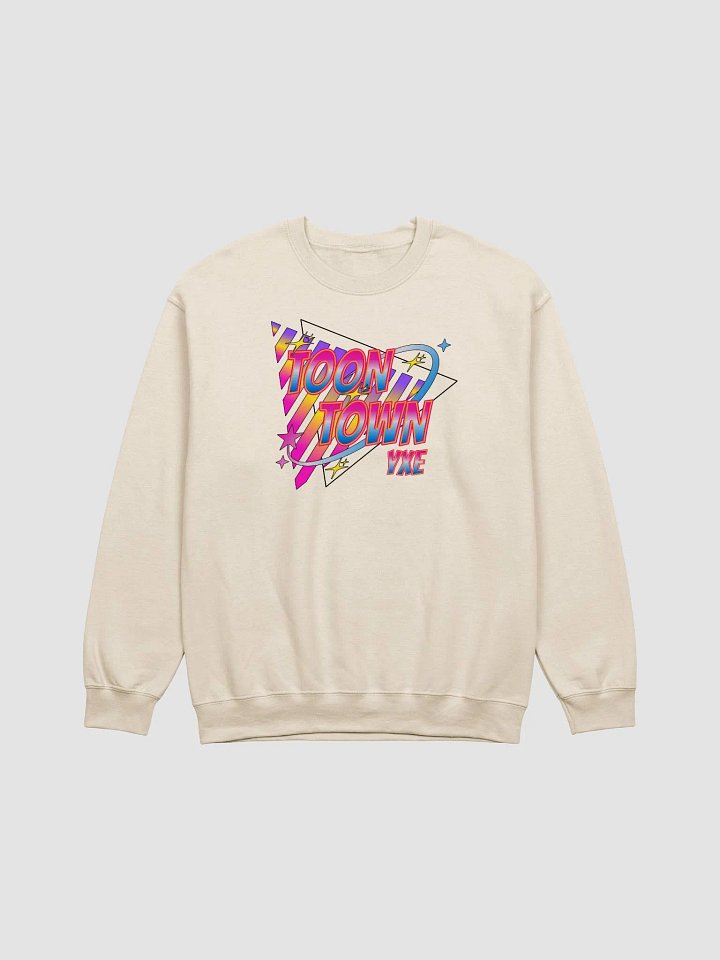 Toon Town Yxe Triangle Graphic Crewneck Sweatshirt product image (19)