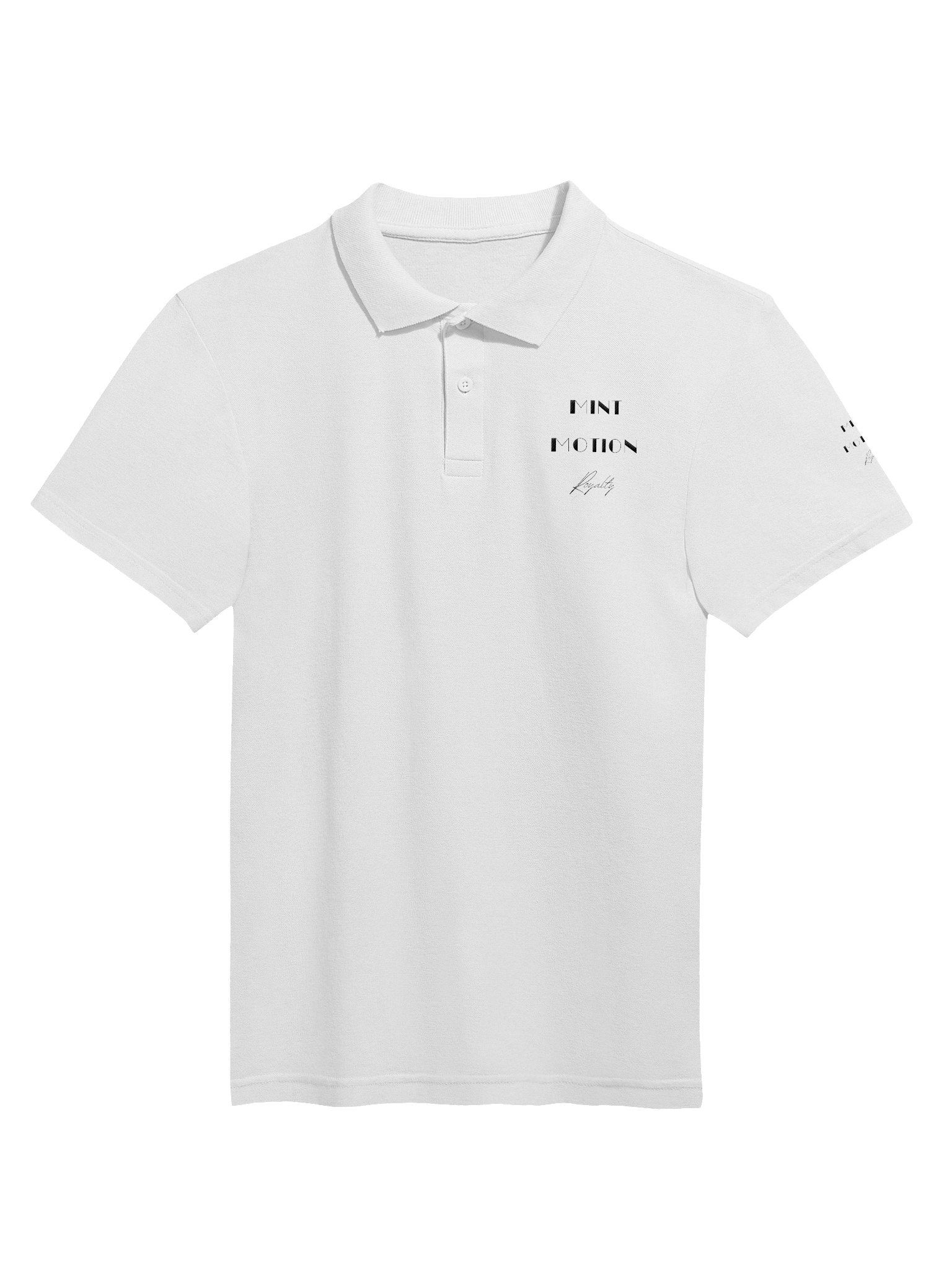 Royalty Series Black Print Premium Polo Shirt product image (11)