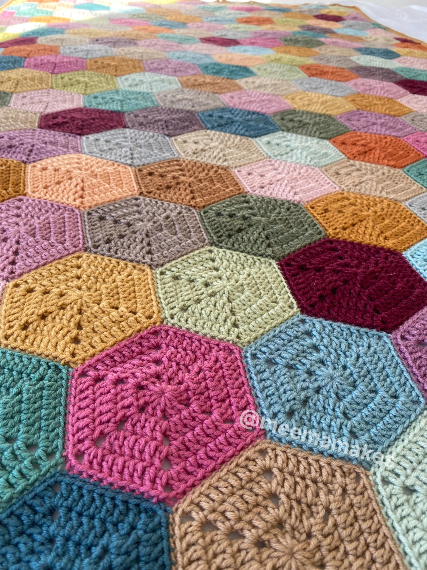 Hexalong Blanket Pattern product image (3)